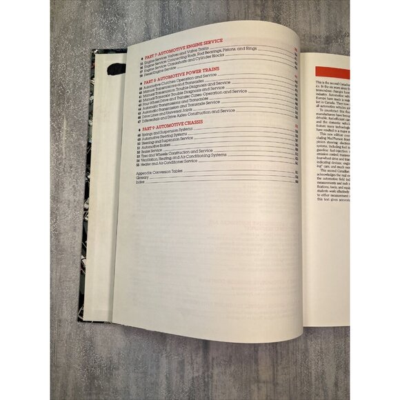 Automotive Mechanics Crouse And Anglin Second Canadian Edition Rare Hardcover - Picture 13 of 14